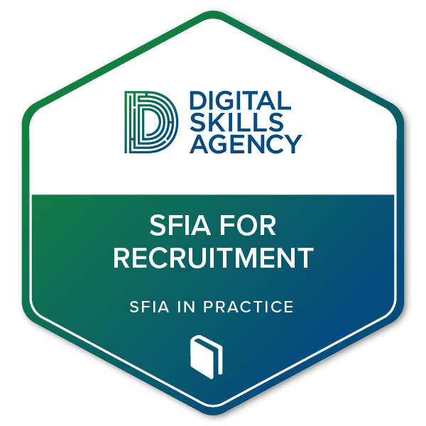 SFIA for Recruitment digital badge